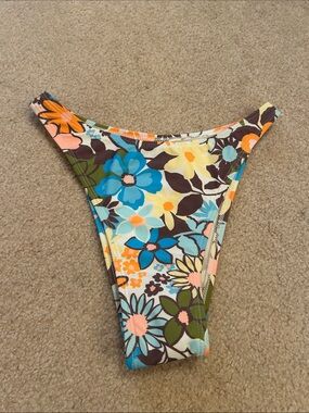 Floral Bikini Bottom - Multicolor